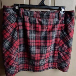 Plaid skirt